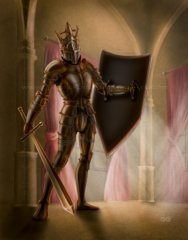 Gold Knight 001